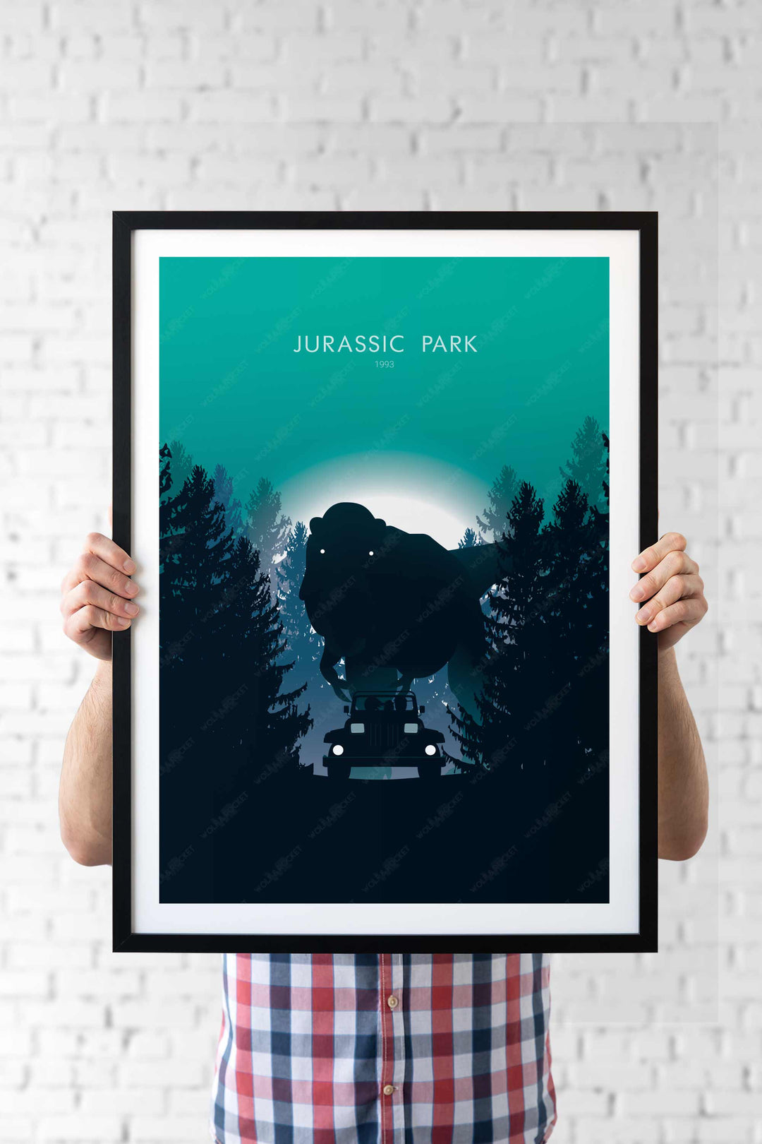 Jurassic Park Movie Print