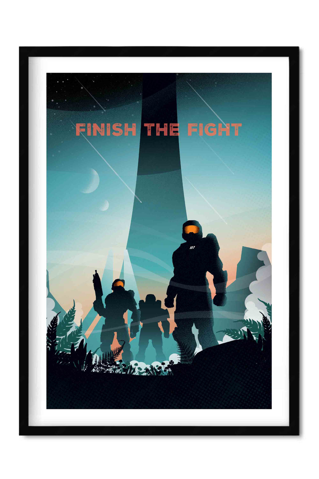 Halo Alternative Gaming Poster