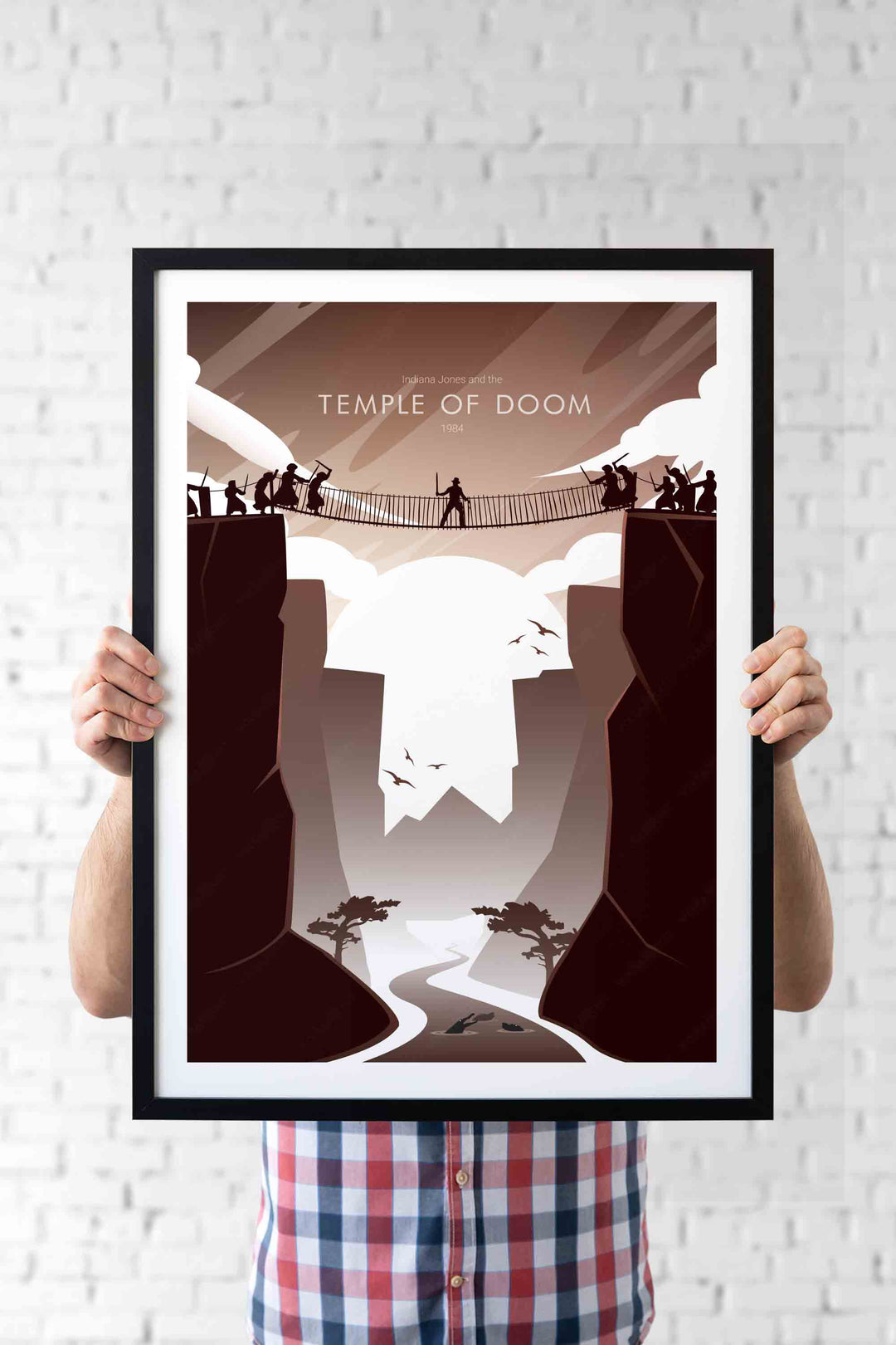 Indiana Jones & The Temple Of Doom Movie Poster