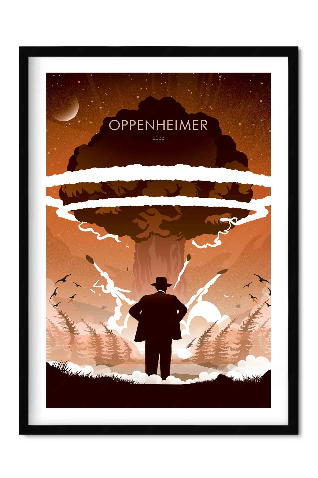 Oppenheimer Movie Print