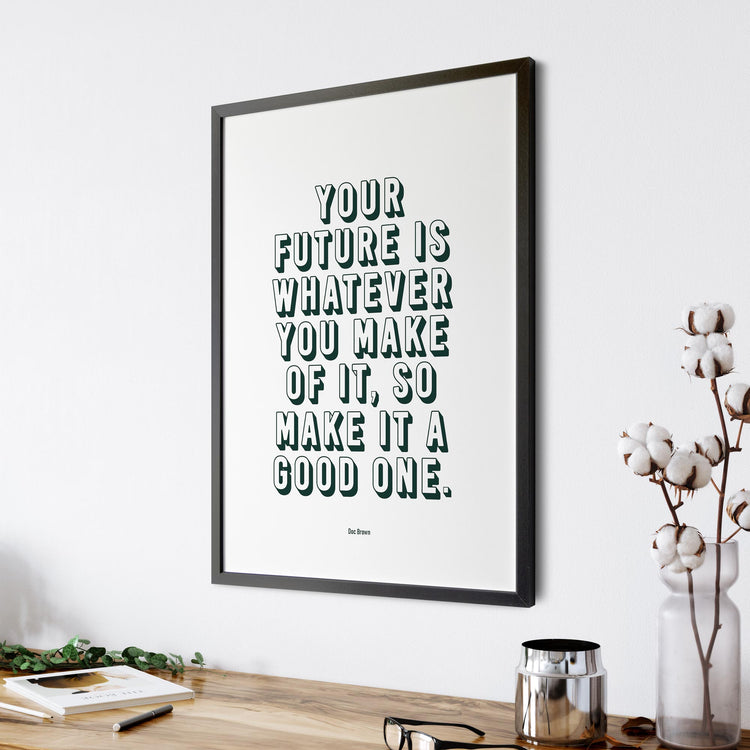 Doc Brown Movie Quote - Wolf and Rocket