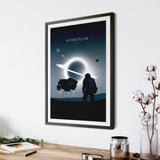 Interstellar Movie Print