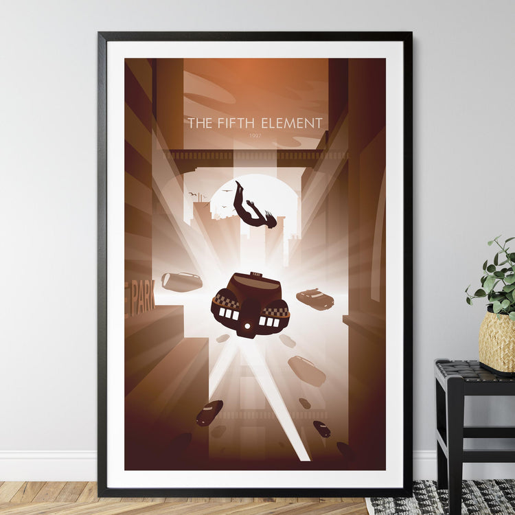 The Fifth Element Movie Poster - Wolf and Rocket