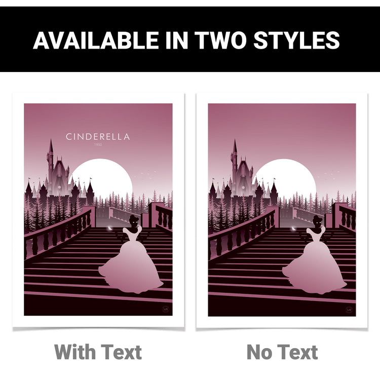 Cinderella Movie Poster - Wolf and Rocket