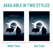 Interstellar Movie Print