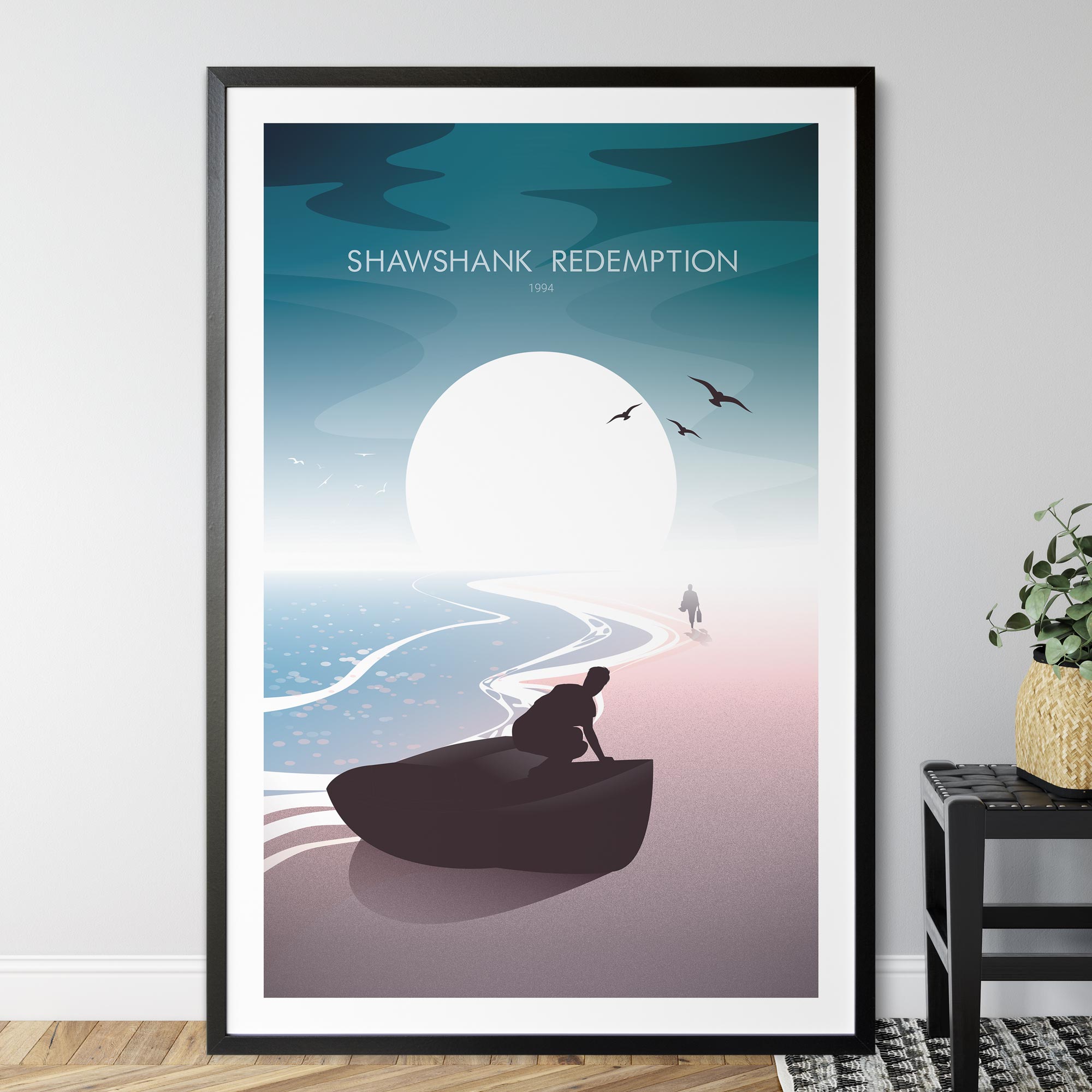 Shawshank Redemption Movie Poster - Wolf and Rocket