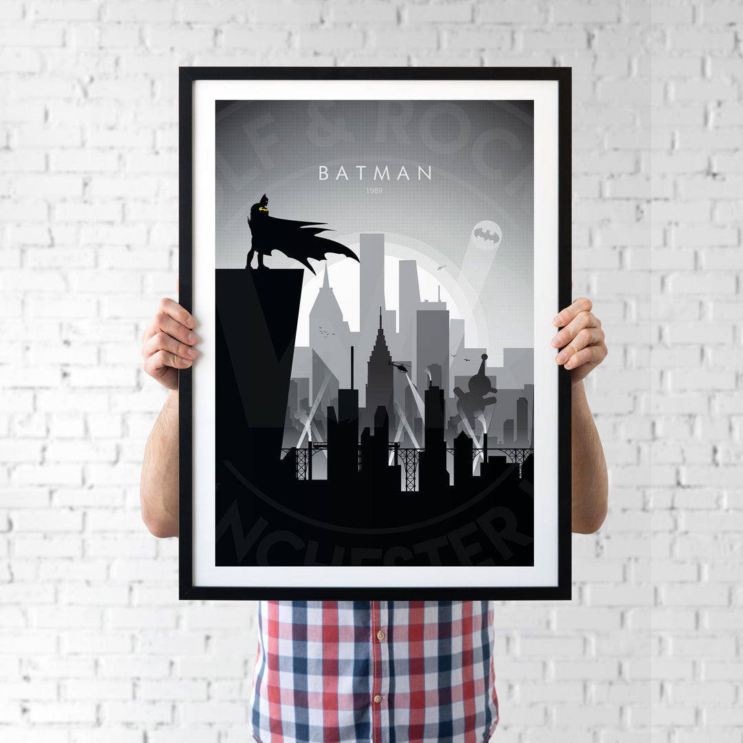Batman Movie Poster - Wolf and Rocket