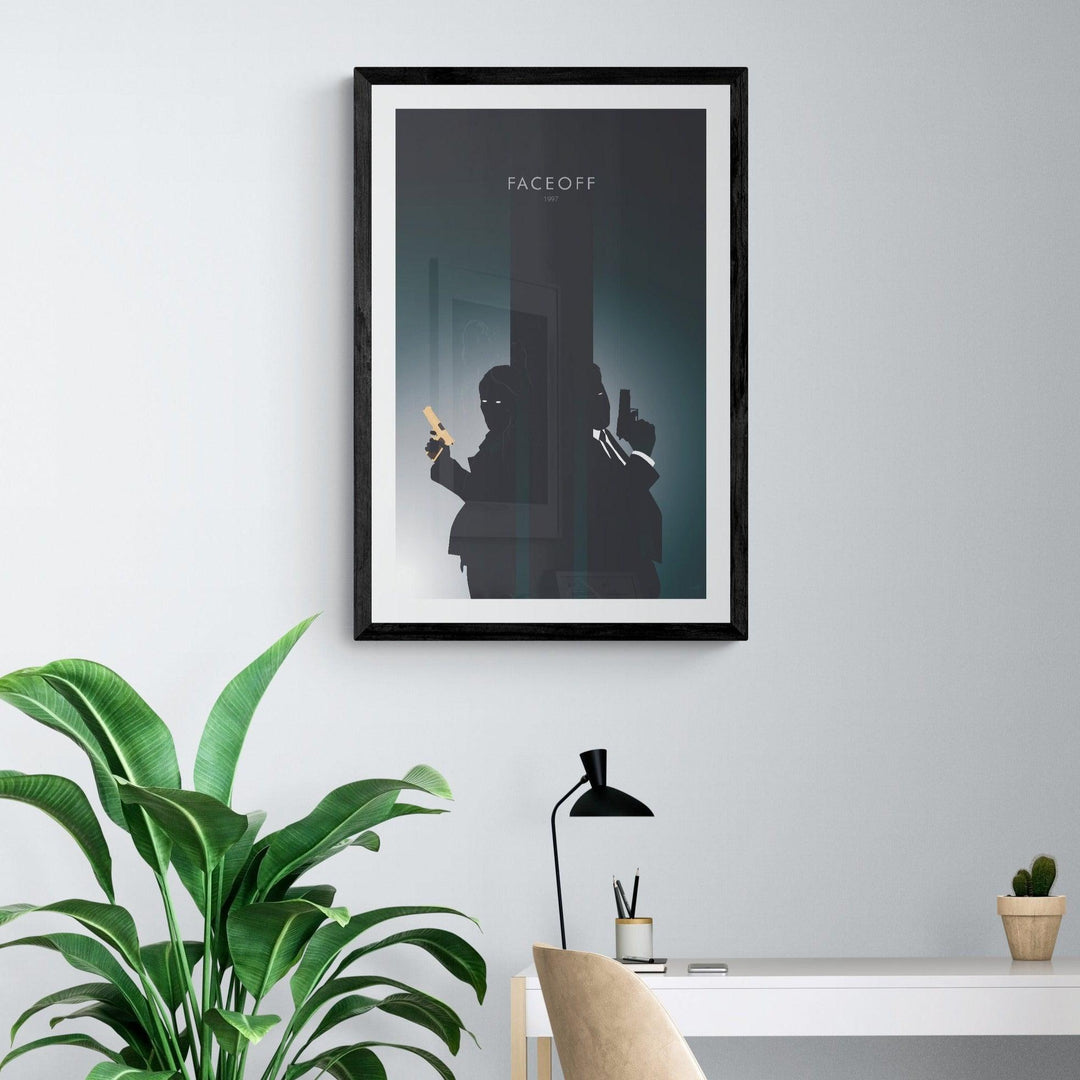 Faceoff Movie Poster - Wolf and Rocket