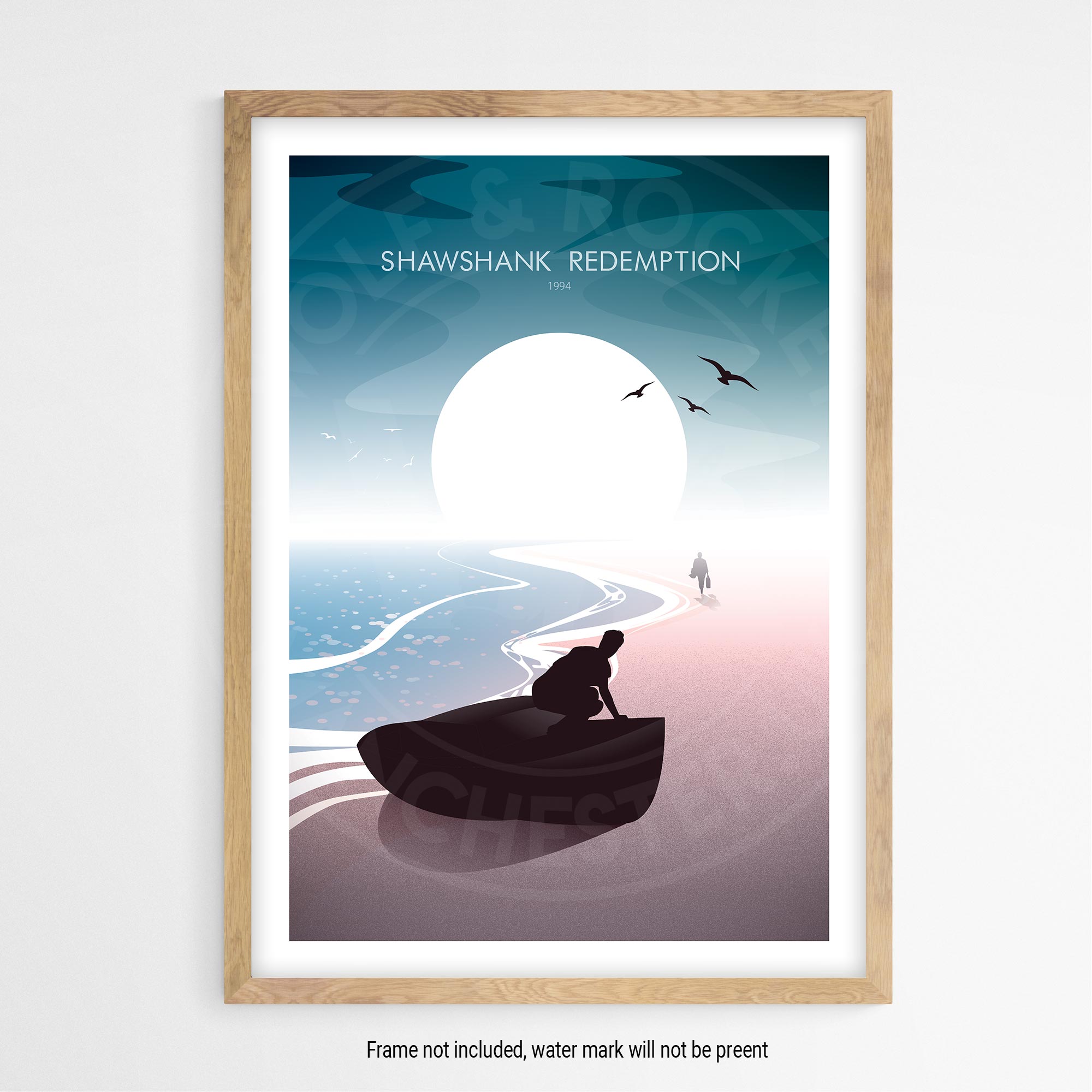 Shawshank Redemption Movie Poster - Wolf and Rocket