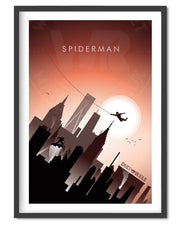 Spider-man Movie Print - Wolf and Rocket