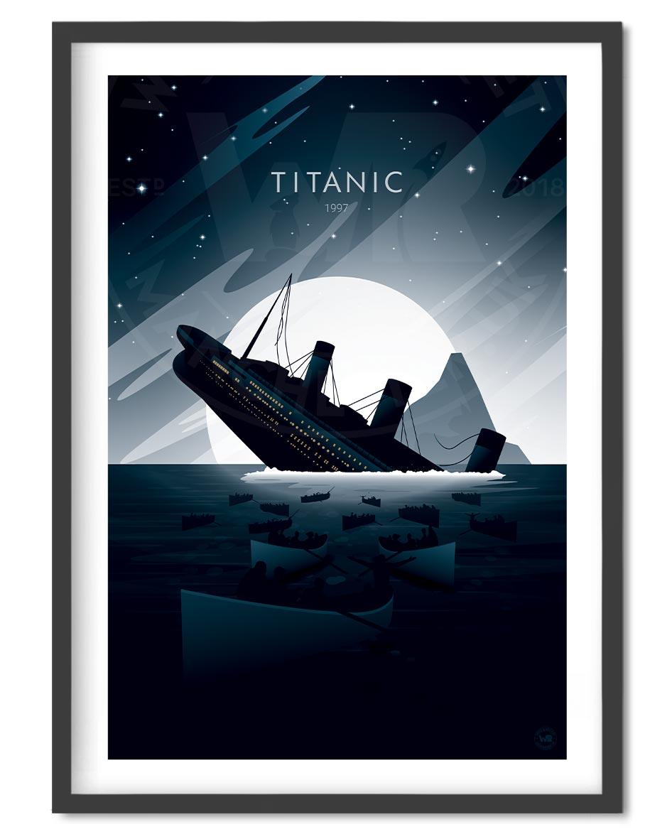 Titanic Movie Poster - Wolf and Rocket
