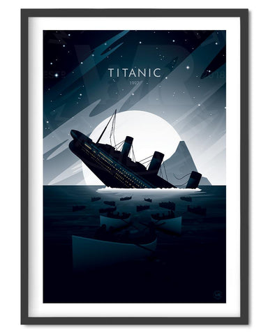 Titanic Movie Poster - Wolf and Rocket