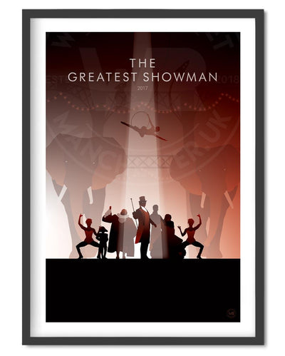 The Greatest Showman Movie Poster - Wolf and Rocket