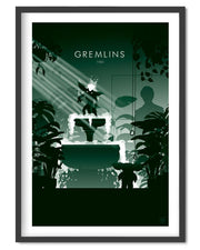 Gremlins Movie Poster - Wolf and Rocket