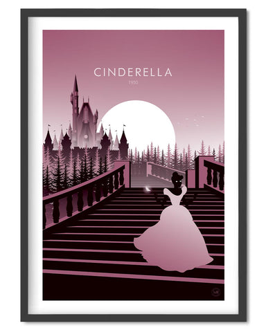 Cinderella Movie Poster - Wolf and Rocket