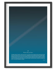Pale Blue Dot Quote Poster - Wolf and Rocket