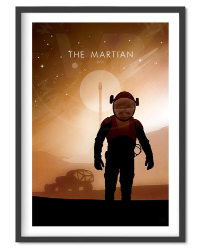 The Martian Movie Print - Wolf and Rocket
