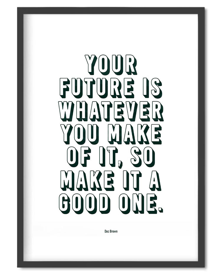 Doc Brown Movie Quote - Wolf and Rocket