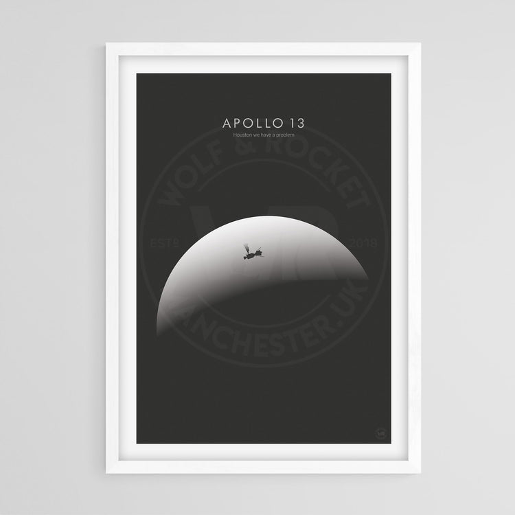 Apollo 13 Movie Poster - Wolf and Rocket