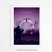 Avengers Endgame Movie Poster - Wolf and Rocket