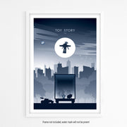 Toy Story Movie Poster - Wolf and Rocket