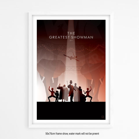 The Greatest Showman Movie Poster - Wolf and Rocket