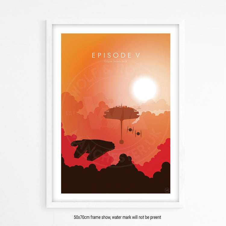 Episode V Movie Poster - Wolf and Rocket