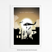 Black Hawk Down Movie Poster - Wolf and Rocket