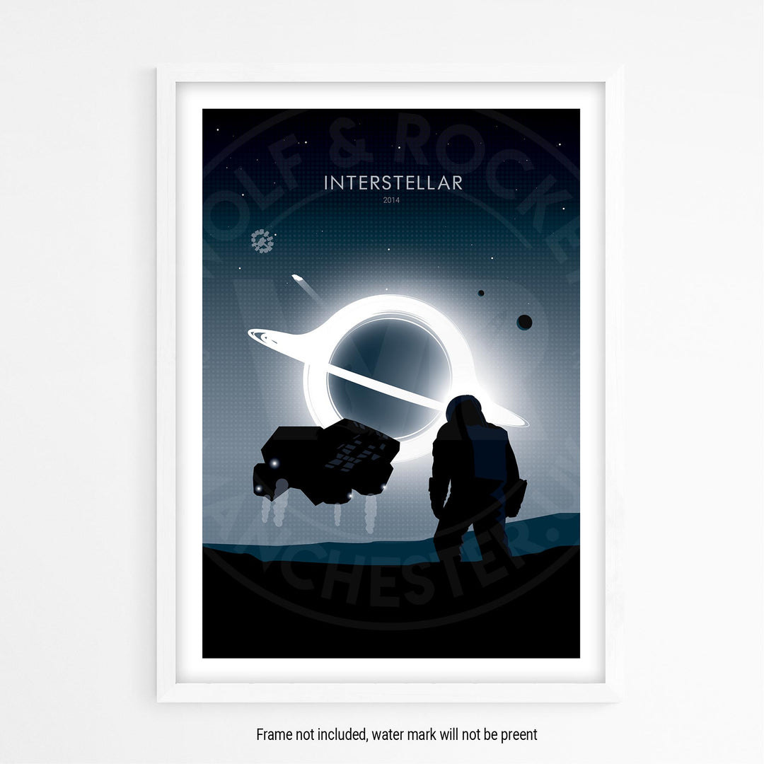 Interstellar Movie Print - Wolf and Rocket
