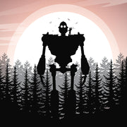 Iron Giant Movie Print - Wolf and Rocket