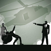 Matrix Movie Poster - Wolf and Rocket