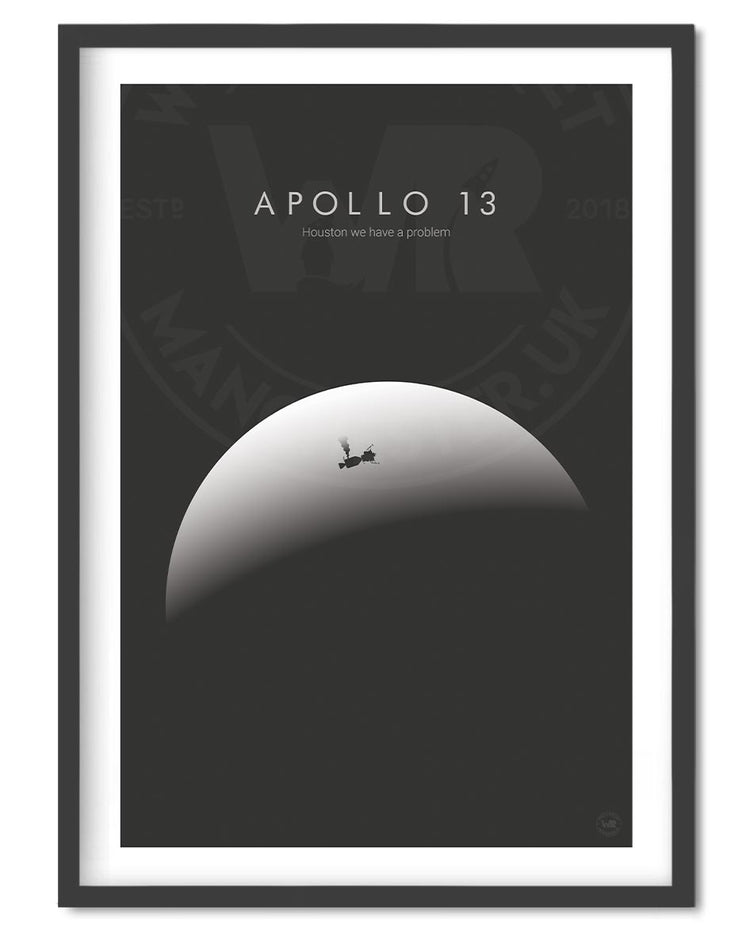 Apollo 13 Movie Poster - Wolf and Rocket