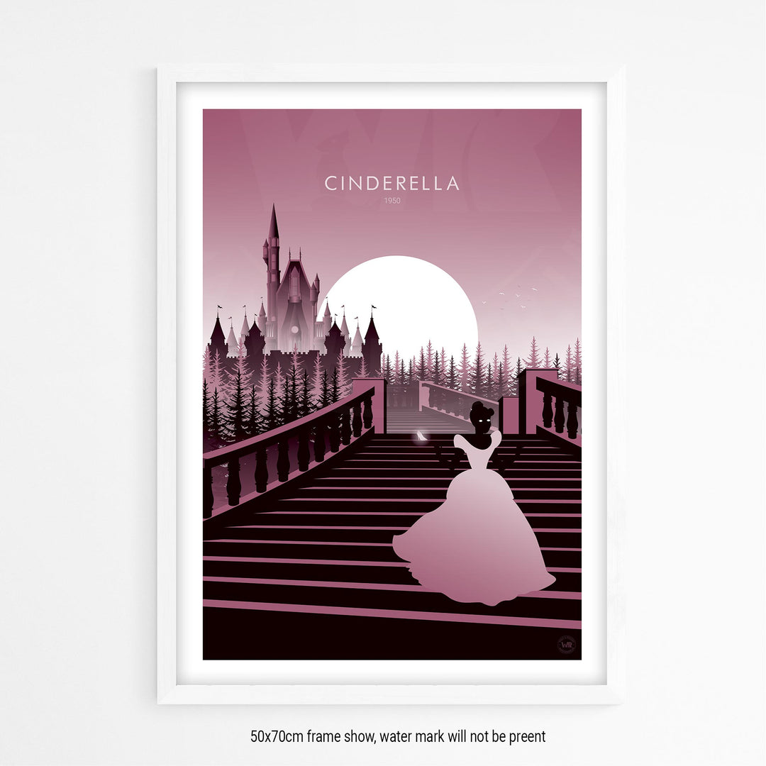Cinderella Movie Poster - Wolf and Rocket