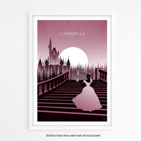Cinderella Movie Poster - Wolf and Rocket