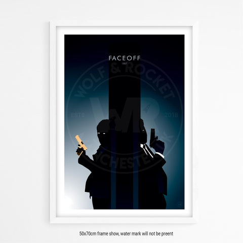Faceoff Movie Poster - Wolf and Rocket