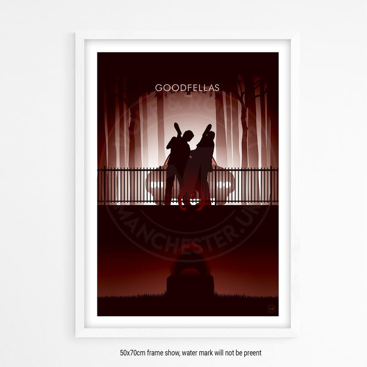 Goodfellas Movie Poster - Wolf and Rocket