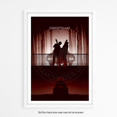 Goodfellas Movie Poster - Wolf and Rocket