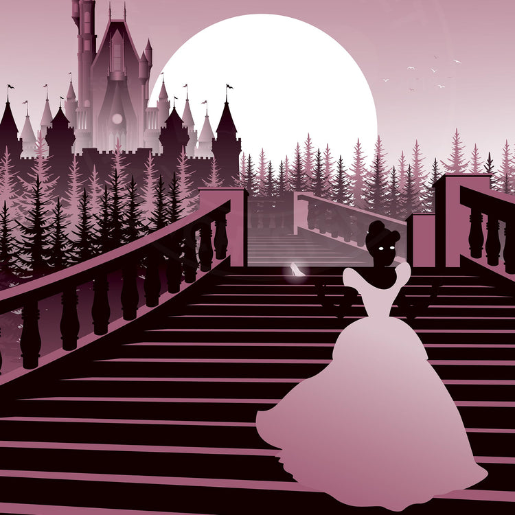 Cinderella Movie Poster - Wolf and Rocket