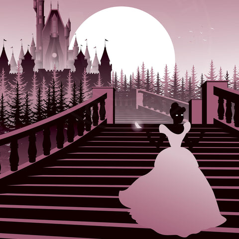 Cinderella Movie Poster - Wolf and Rocket