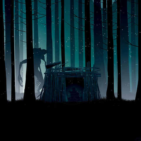 Stranger Things Poster - Wolf and Rocket