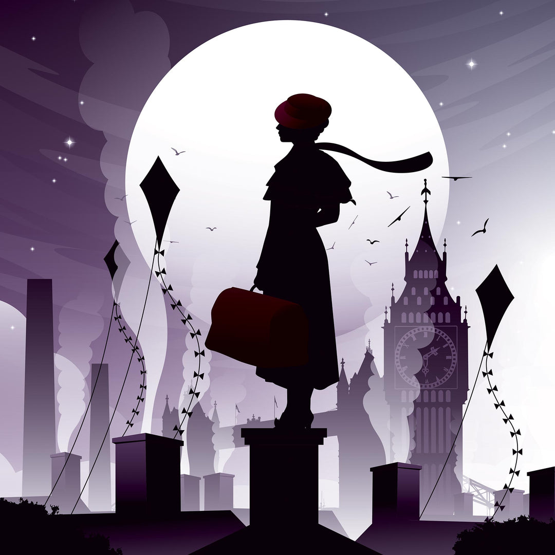 Mary Poppins Movie Poster - Wolf and Rocket